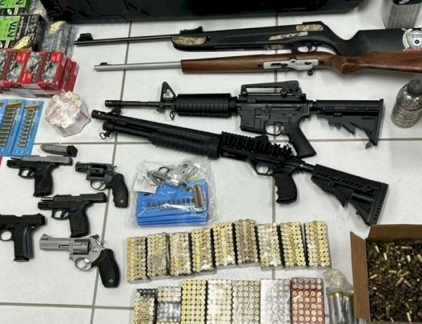 Residência é invadida e armas de fogo são furtadas no bairro Buriti, em Cacoal