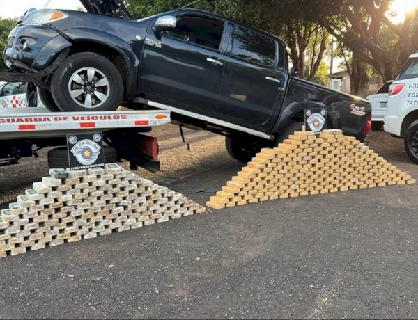 Policial penal do COPE é detido suspeito de transportar 300 kg de cocaína em viatura oficial