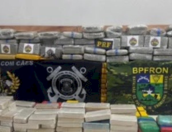 Dupla é presa com 72 kg de drogas e arma durante operação no Rio Madeira, em RO