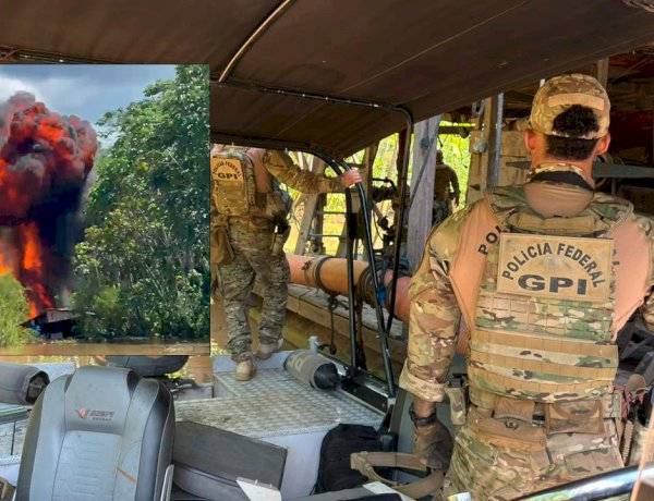 Operação no rio Madeira destrói 15 dragas e intensifica combate ao garimpo ilegal em RO