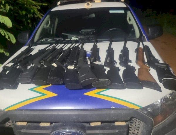 Polícia Militar recupera arsenal furtado e prende suspeito após ação rápida em Porto Velho