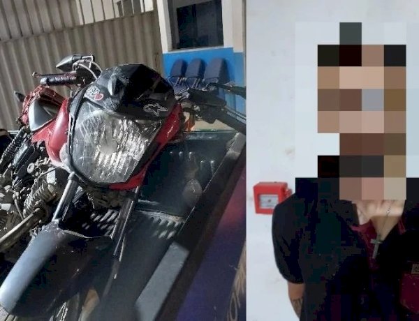 Motociclista é preso após perseguição e manobras perigosas em alta velocidade em Vilhena