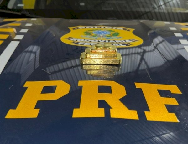 PRF apreende mais de 2 quilos de ouro escondidos em caminhonete na BR-364 em Vilhena