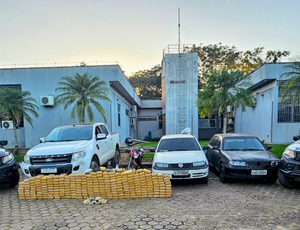 Operação integrada apreende mais de 276 kg de drogas e prende quatro suspeitos em Ji-Paraná
