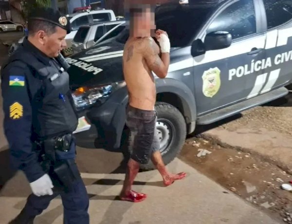 PORTO VELHO: Homem é preso após agredir esposa e filha que tentou defender a mãe