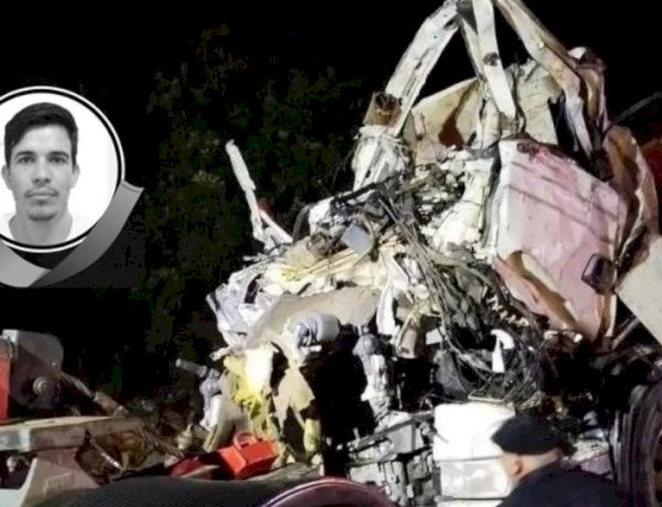 CAMINHONEIRO DE JARU MORRE EM COLISÃO ENTRE CARRETAS NA BR-163, NO PARANÁ