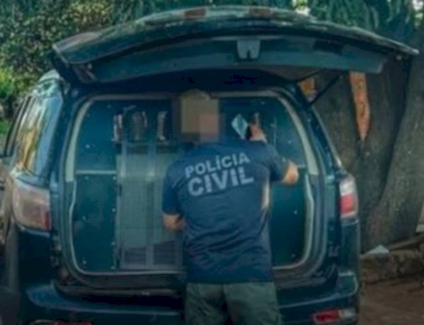 Polícia Civil detém pai acusado de agredir sexualmente a própria filha