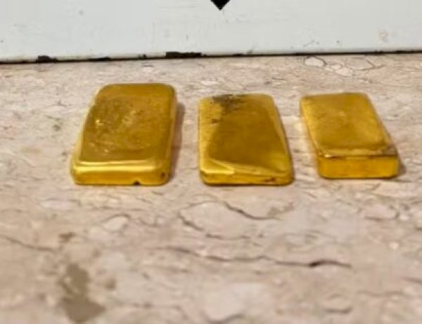 Polícia Federal apreende 1,2 kg de ouro e prende suspeito durante fiscalização em Guajará-Mirim