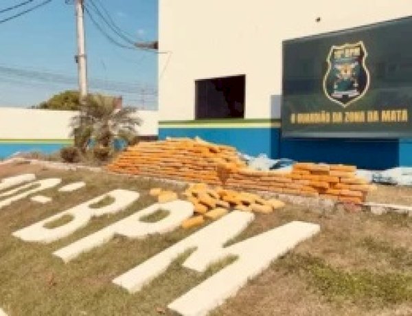 Polícia apreende cerca de 400 kg de drogas durante abordagem na RO-383, em Rolim de Moura