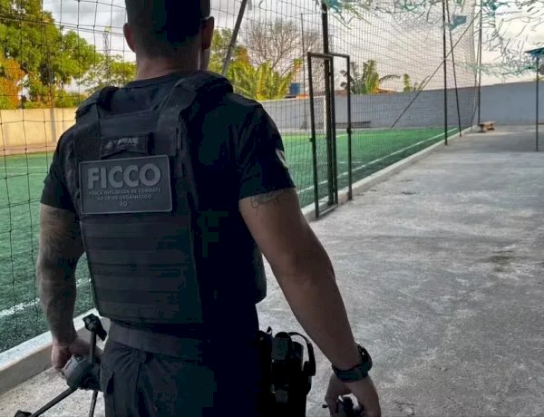 Operação da FICCO sequestra campo de futebol e imóveis em investigação contra lavagem de dinheiro