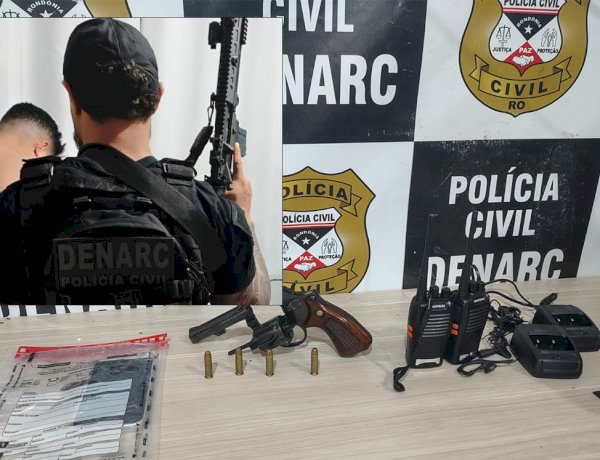 Operação Escobar: Denarc prende três suspeitos e desarticula esquema de tráfico em Porto Velho