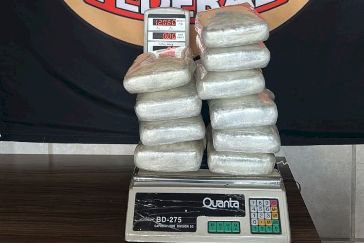 Casal é preso com 24 kg de skunk no Aeroporto de Porto Velho