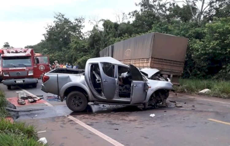 Empresário de Cerejeiras fica em estado grave após colisão frontal na BR-364, próximo a Vilhena