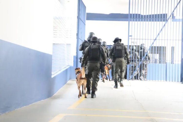 Rondônia participa da 8ª fase da Operação Mute com revista em presídio da capital