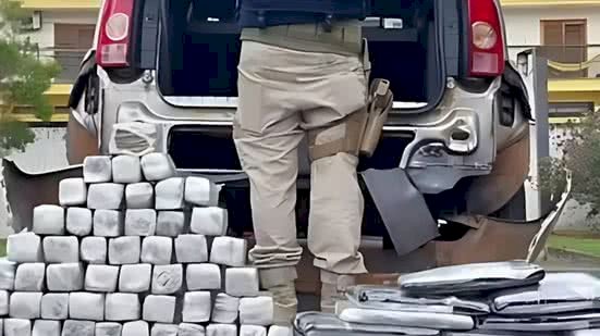 Força Tática apreende cerca de 57 kg de maconha durante abordagem na zona sul de Porto Velho