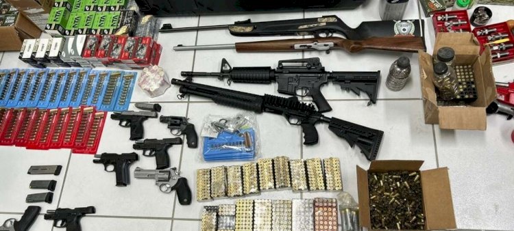 Residência é invadida e armas de fogo são furtadas no bairro Buriti, em Cacoal