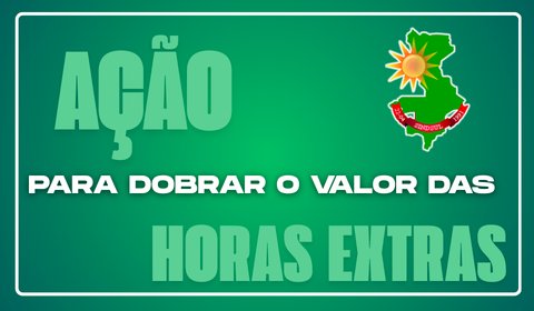 SINDSUL entra com ação para aumentar valor das horas extras de servidores municipais
