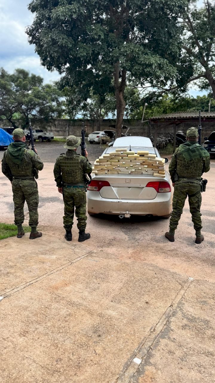 Forças de segurança apreendem 52 kg de cocaína durante operação em Guajará-Mirim