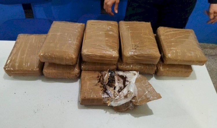 Jovem é detida com 10 kg de maconha durante fiscalização em Vilhena