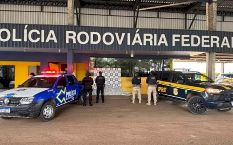 PRF apreende mais de 168 kg de skunk após perseguição na BR-429, em Alvorada D’Oeste
