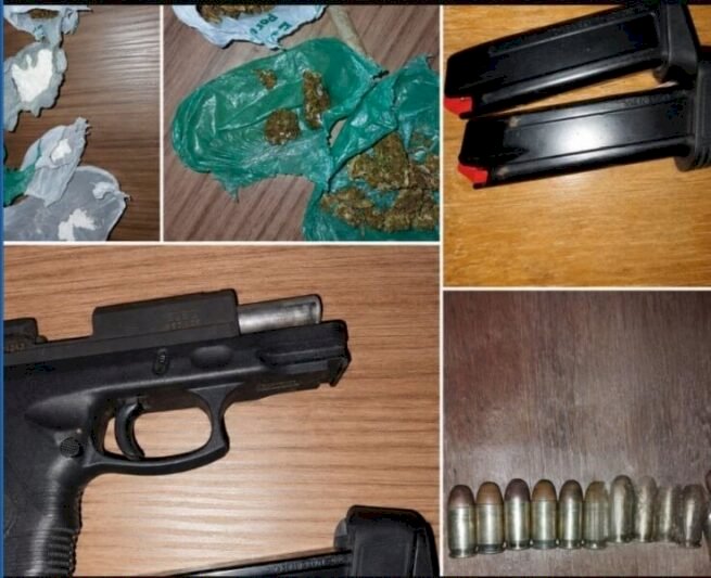 Ação da PM termina com apreensão de drogas, pistola e prisão de dois suspeitos em Vilhena