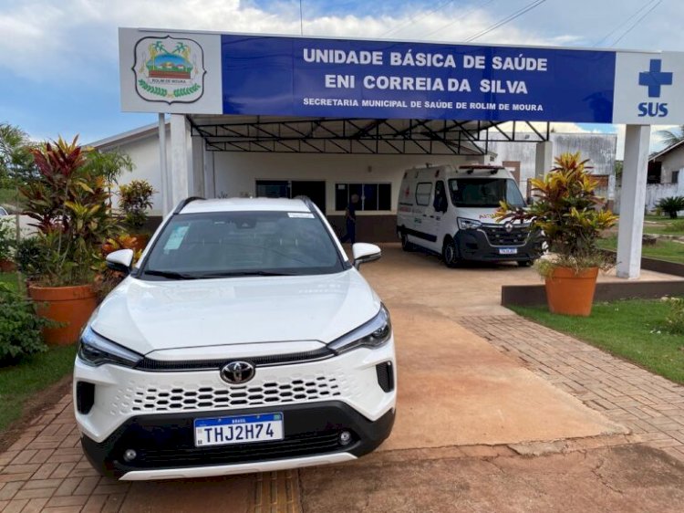 Nova Estrela recebe reforço na saúde com novos equipamentos e veículo para atendimento à população