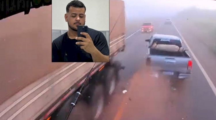 Empresário morre após acidente durante ultrapassagem na BR-364 entre Presidente Médici e Ji-Paraná