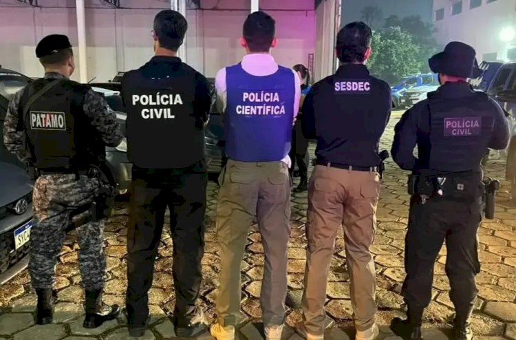 Operação Antípoda cumpre mandados contra facção criminosa em Vilhena, Pimenteiras e Rolim de Moura