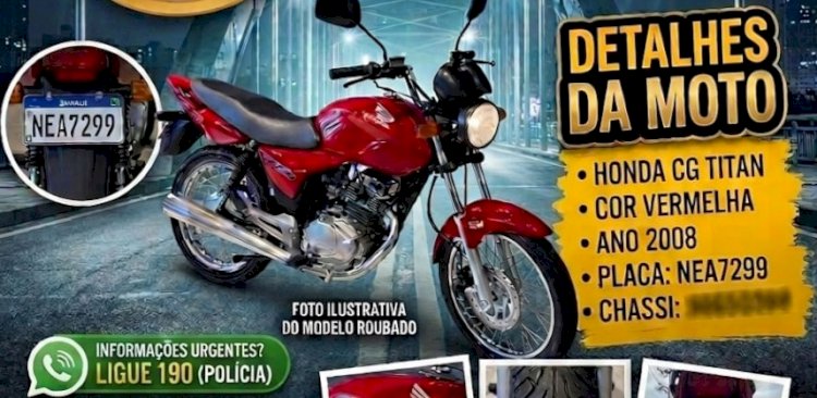 CEREJEIRAS: Criminosos invadem casa, espancam morador e fogem com moto, celular e dinheiro