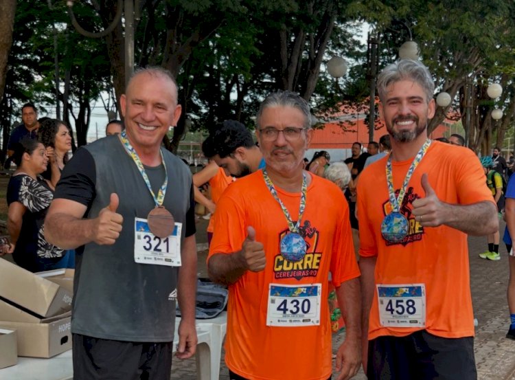 Cerejeiras abre comemorações dos 43 anos com alvorada, corrida e provas de ciclismo