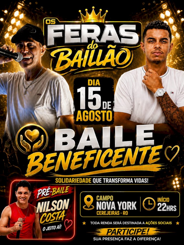 Atenção, amigos de Cerejeiras e toda a região!