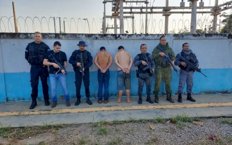 Três presos são recapturados após fuga de delegacia em Porto Velho; um foi baleado